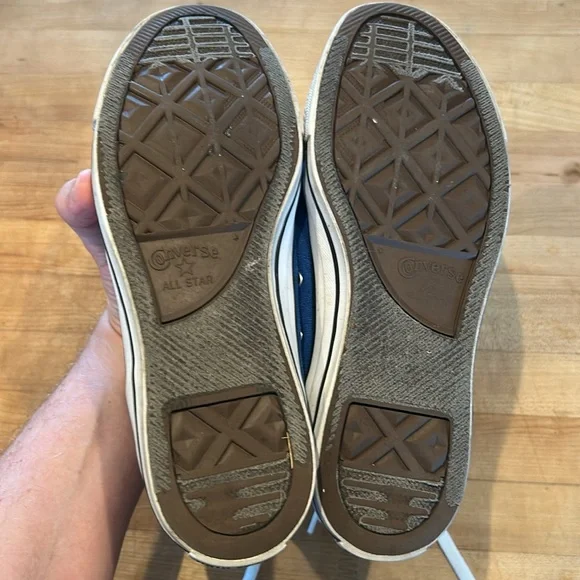 Converse Chuck Taylor All Star CTAS Hightop Sneaker Blue White Women’s 8.5 - Picture 8 of 10